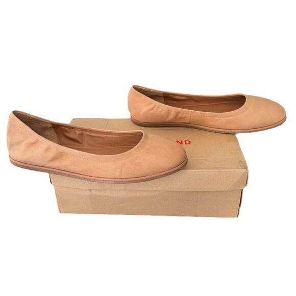Lucky Brand Tan Flats with Classic Design Wimmie Light Brown Ballet Flats - Picture 2 of 16